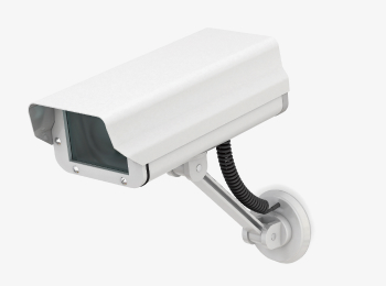 Security camera front and back covers